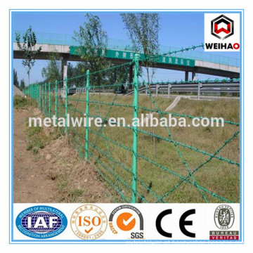 Anping Wei deve fornecer arame farpado galvanizado / arame farpado de PVC / arame farpado à venda